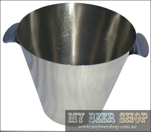 STAINLESS STEEL CHAMPAGNE WINE BUCKET RESTAURANT BAR - Click Image to Close